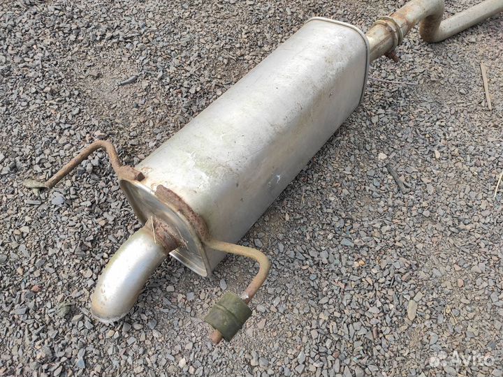 Банка глушителя Z13DTH Z17DTR на Opel Astra H