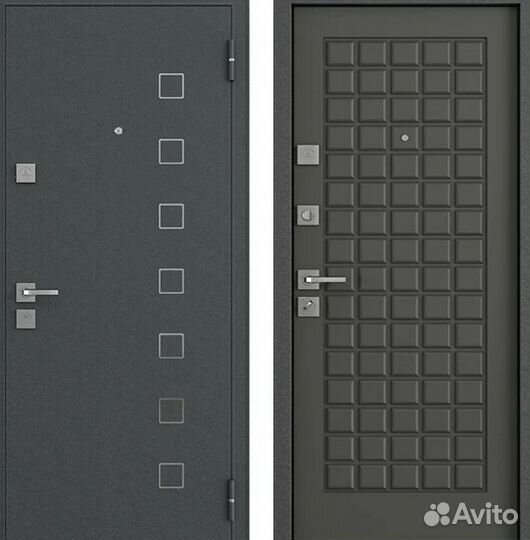 Входные двери с зеркалом