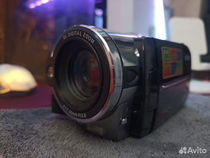 Видеокамера sony 12MP 8x zoom DVC