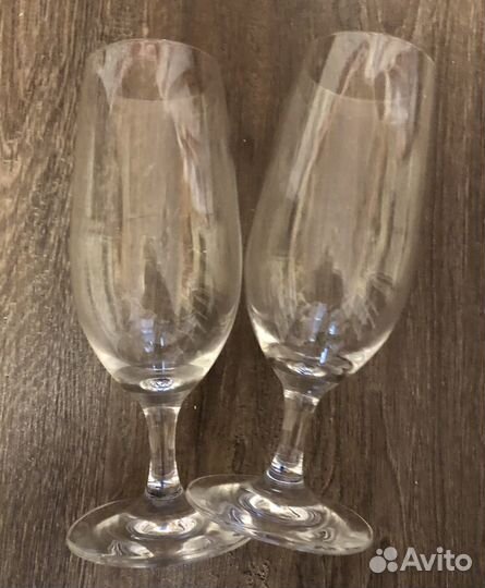 Фужеры чешское стекло 7 штук