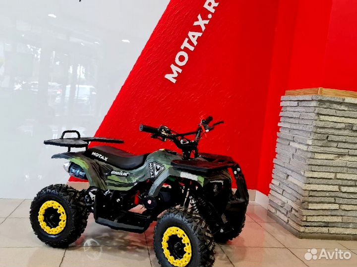 Детский квадроцикл Mini Grizlik X16 (PS, BW) motax