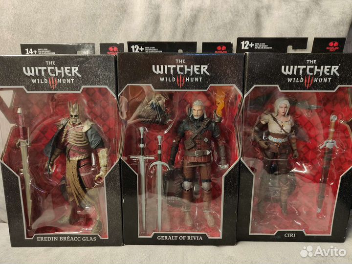 Фигурки по игре Ведьмак 3 Дикая охота от McFarlane