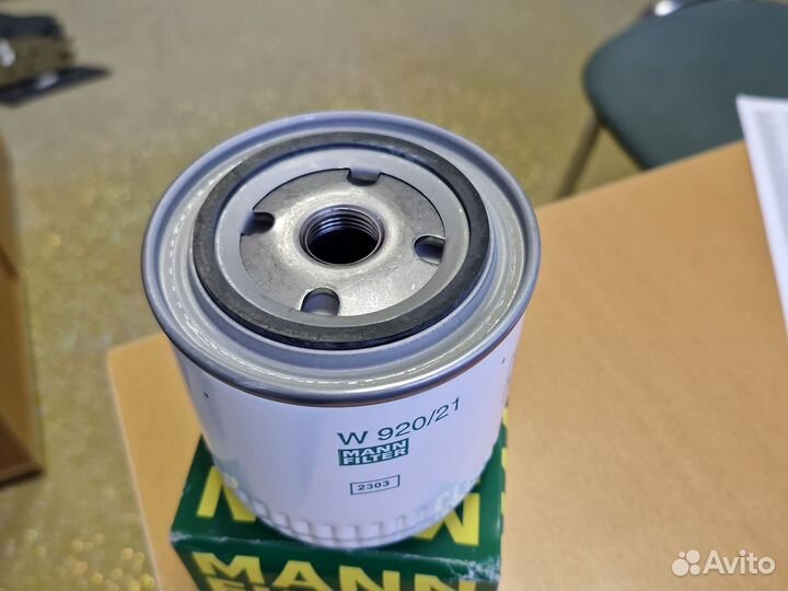 Фильтр масляный Mann 920/21