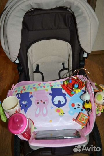 Столик детский для автокресла в путешествия в авто