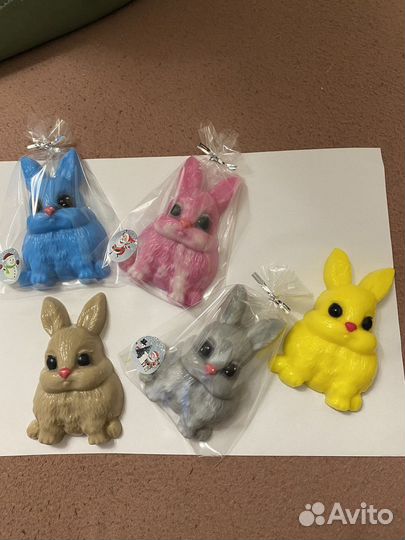 Мыло ручной работы «Зайка»