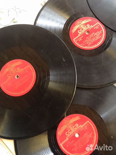 Пластинки старые