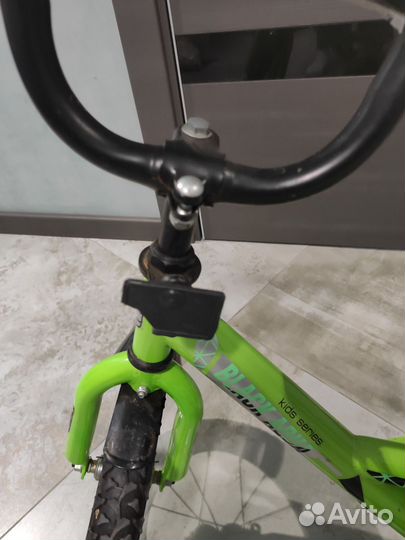 Велосипед детский black aqua 17