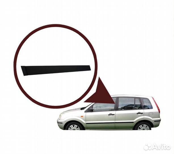 Накладка двери передней левой ford europa fusion