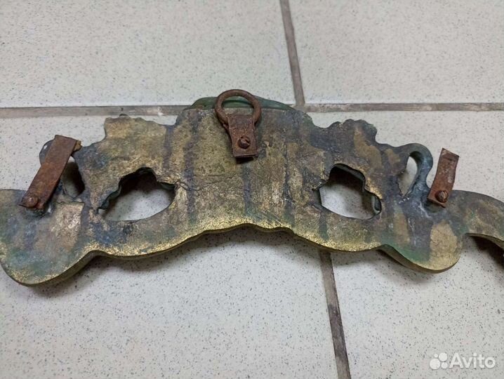 Рамка бронзовая.старинная.большая