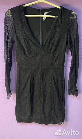 H&M Платье кружевное черное EUR 40