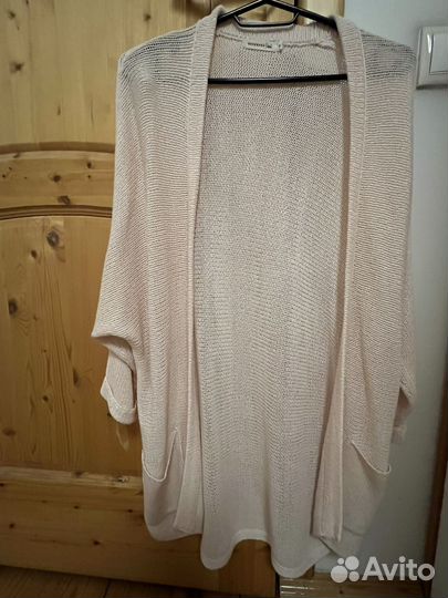 Кардиган бледно-розовый полупрозрачный Reserved S