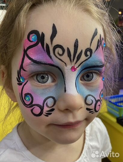 Аквагрим для детей на лице