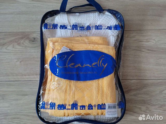 Банный набор халат и полотенце