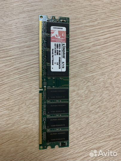 Оперативная память (2 плашки по 256 мб)