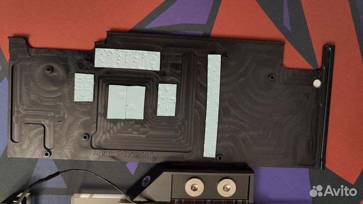 Водоблок ekwb EK-Quantum Vector Aorus RTX 2080