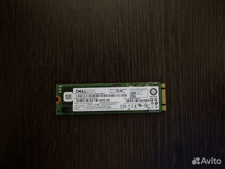 M2 SATA SSD 480Gb