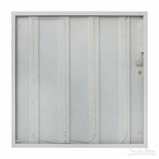 Светильник светодиодный дуо-4101-Z 36Вт 4000К 595х595 дво призма панель Basic EKF LPL-4101-Z-36-4000