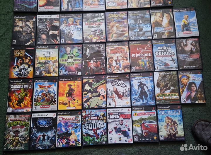 Игровые диски на ps2