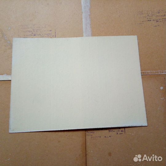 Холсты грунтованные на картоне (Картон), за 6 шт