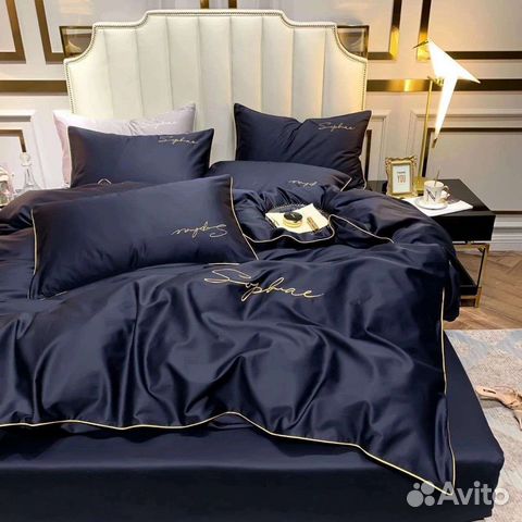 Постельное белье на резинке Сатин Турция