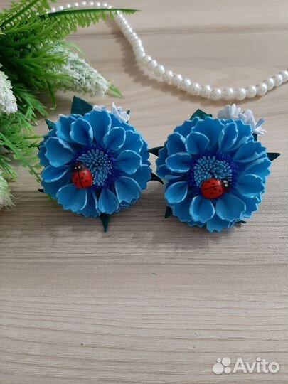 Резинки для волос ручной работы