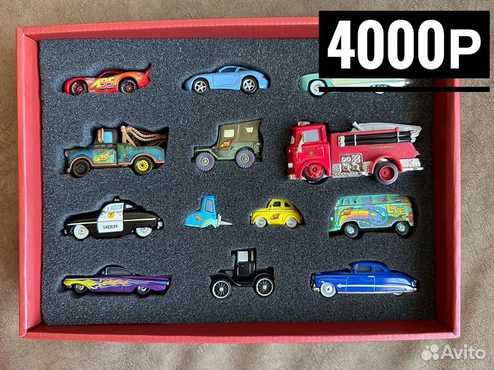 Подарочный набор Тачки Маквин новый