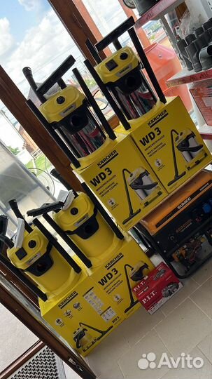 Пылесос karcher wd 3