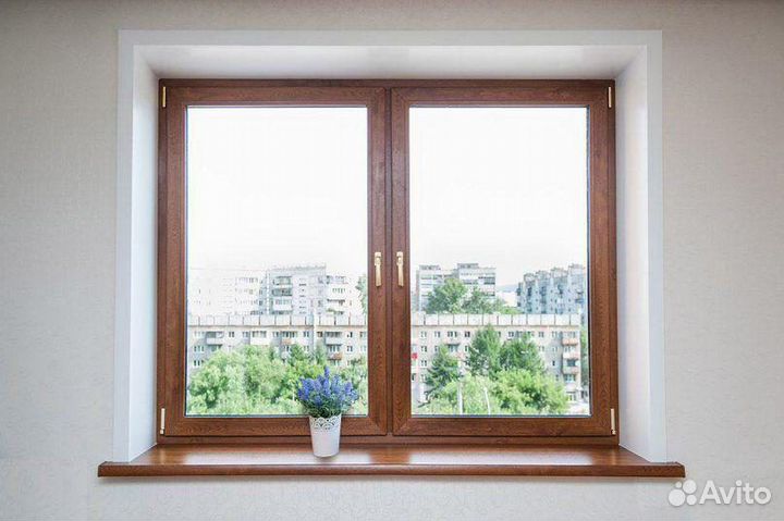 Цветные окна пвх