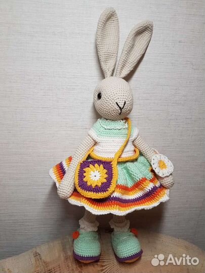 Зайка ручной работы