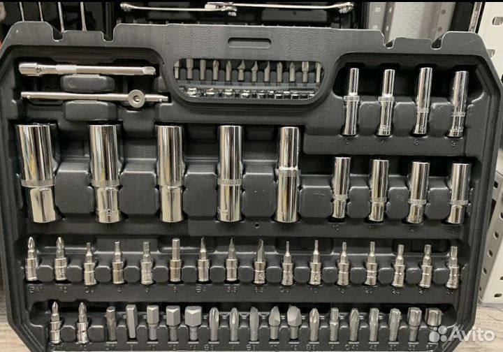 Набор инструментов головки ключи 108 предметов