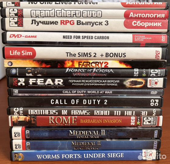 Диски игры на пк и фильмы