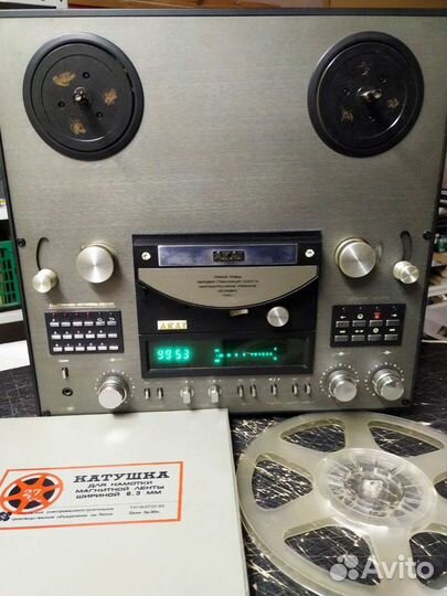 Катушечный магнитофон Олимп мпк-005с с пультом