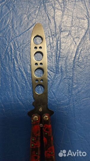 Нож бабочка тренировочный новый