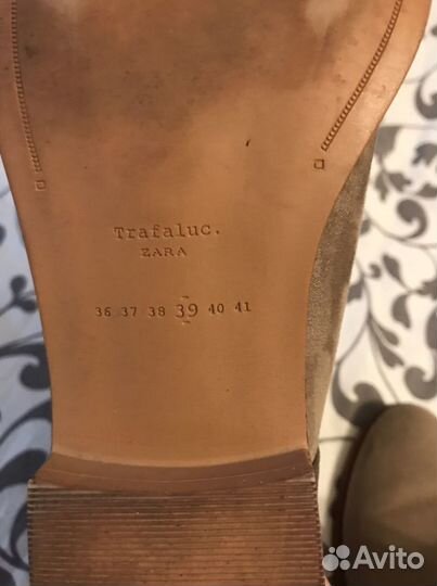 Ботинки zara демисезонные