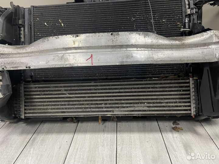 Кассета радиаторов Ауди А4 8К Б8 Рестайлинг