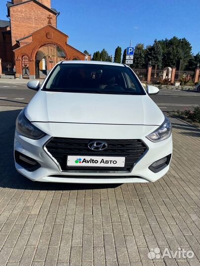 Hyundai Solaris 1.4 AT, 2018, 110 000 км