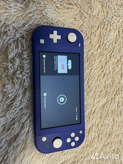 Игровая приставка Nintendo Switch Lite Синий