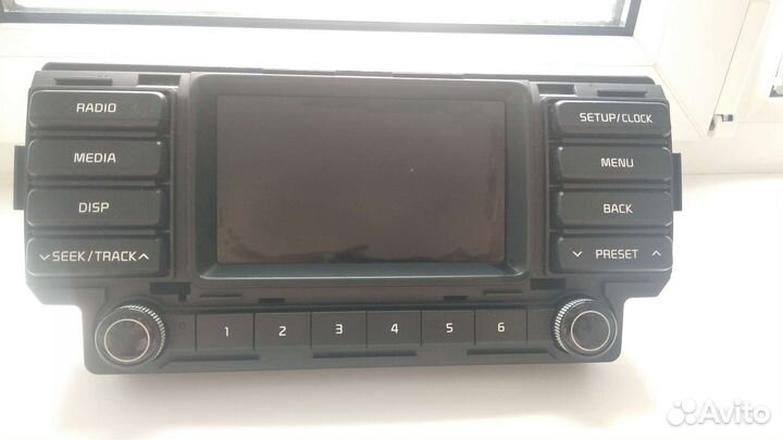 Штатный магнитофон киа рио 4