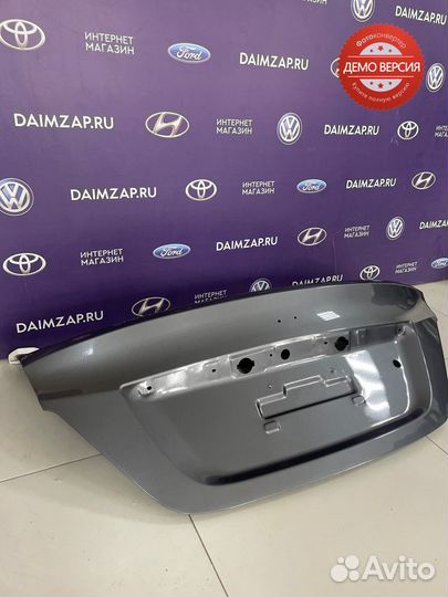 Крышка багажника Hyundai Solaris (2011-2017) серый
