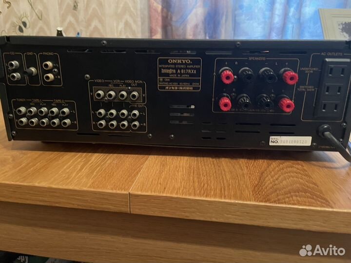 Японский усилитель Onkyo Integra A-817 RX II