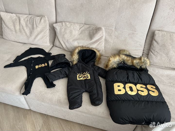 Комплект на выписку для мальчика