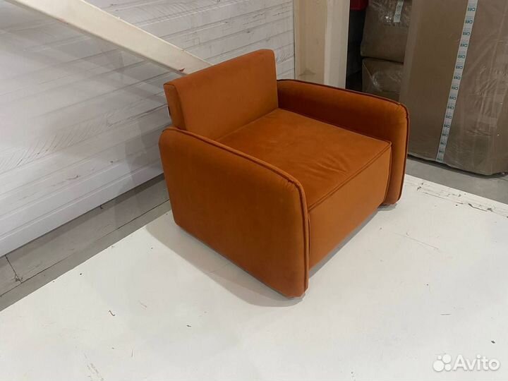 Кресло-кровать Портленд терракотовое