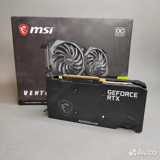Видеокарта MSI GeForce RTX 3070 Ventus 2X OC 8GB