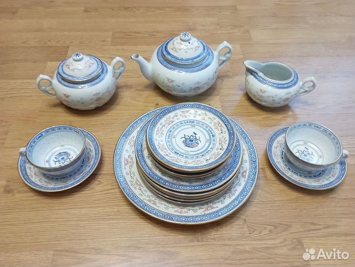 Чайный сервиз фарфор Китай времён СССР