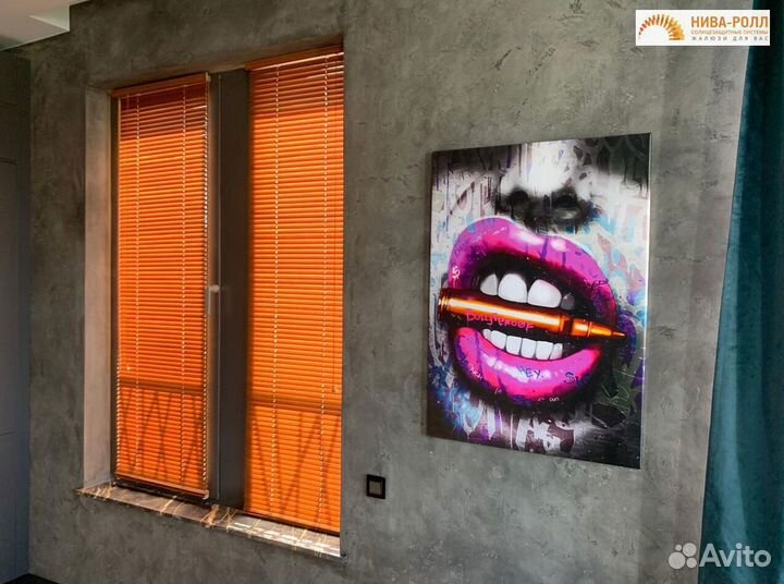 Деревянные жалюзи бамбук