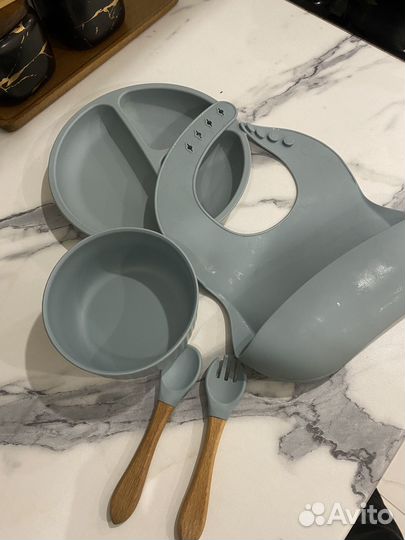 Силиконовая посуда для детей