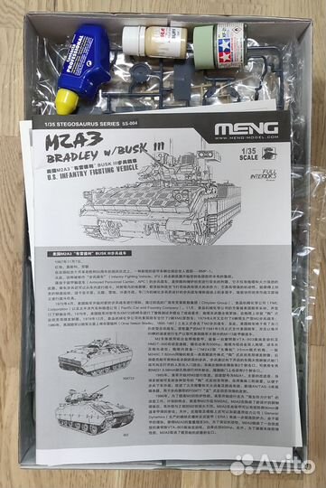 Сборная модель бмп M2A3 Bradley