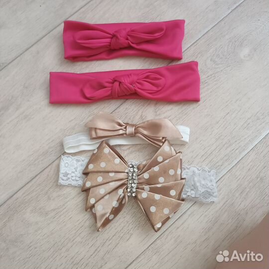 Повязки на голову для девочки