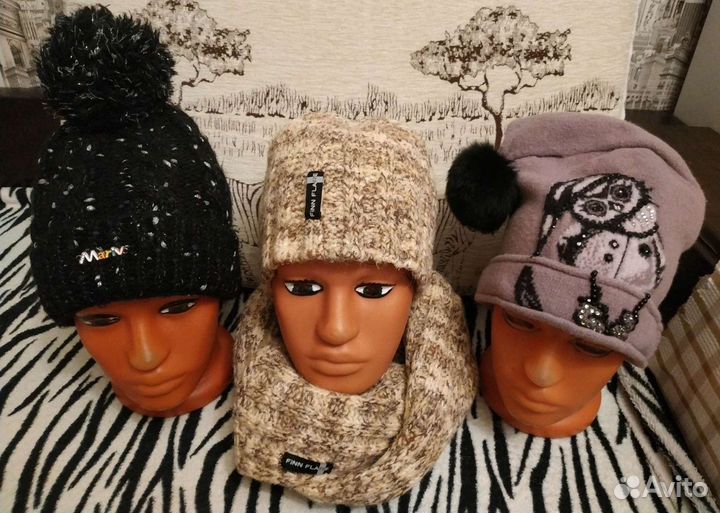 Шапки,шарфы, наборы,большой выбор