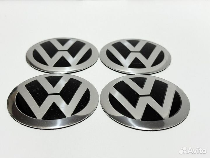 Наклейка на колпачки Volkswagen 56 mm 60 mm 65 mm